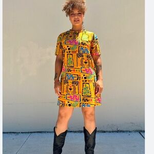 NOOWORKS desert disaster tee dress